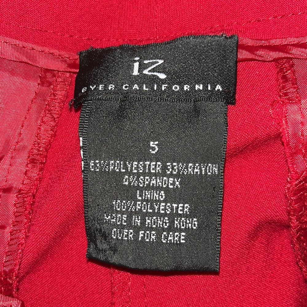 Red slacks - Picture 3 of 5